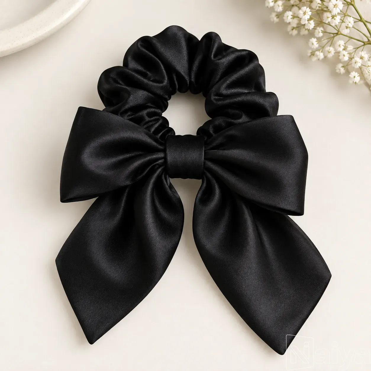 Elegant Scrunchie Hairbows 